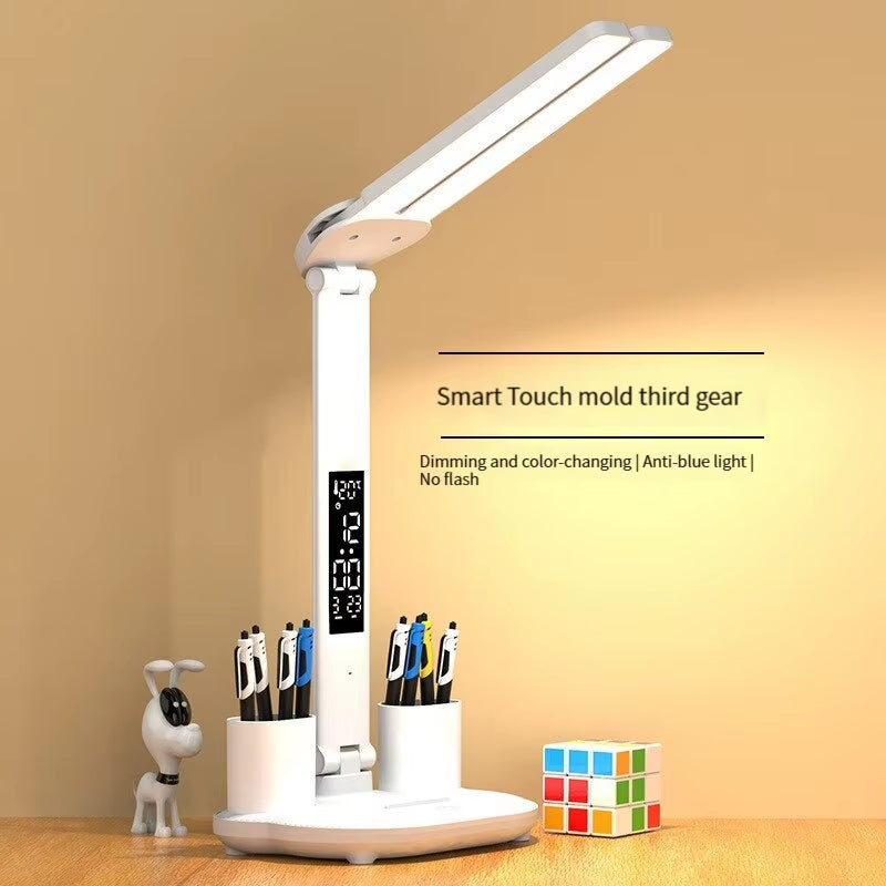Task Light for Desk - Dual-Head LED Lamp For Perfect Illumination