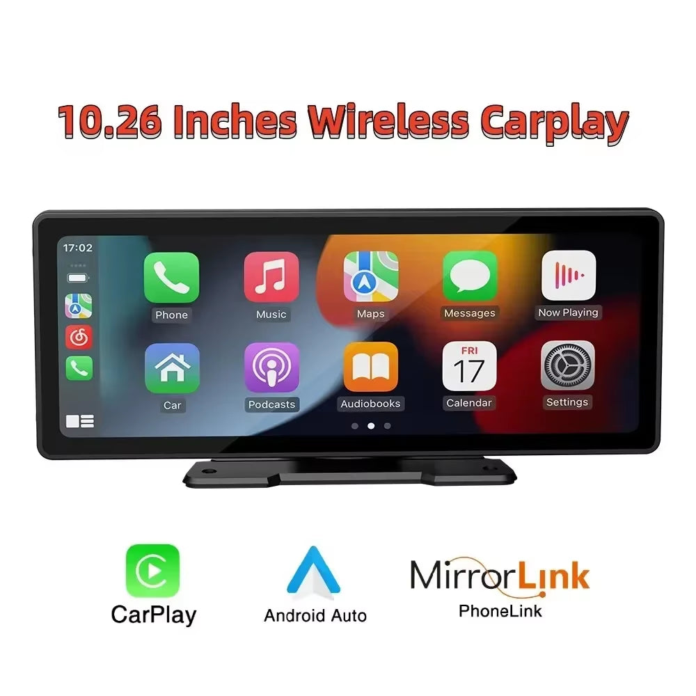 Portable Carplay Screen for Apple or Android