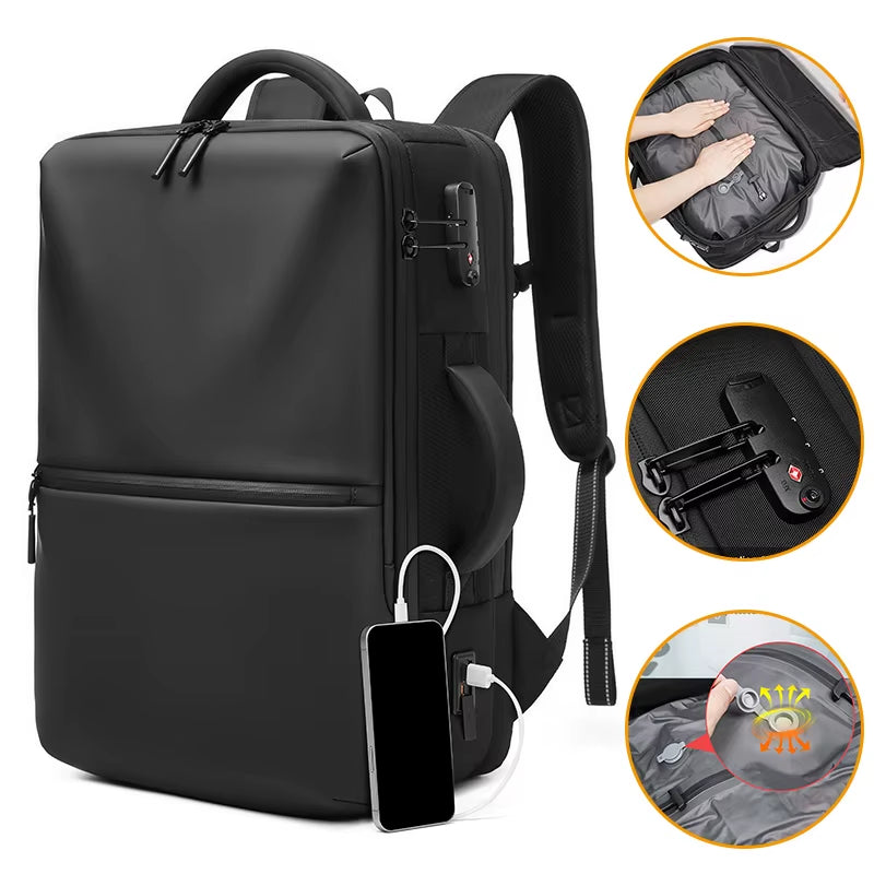 Weekend Bag with Laptop Compartment (Vacuum Compression)