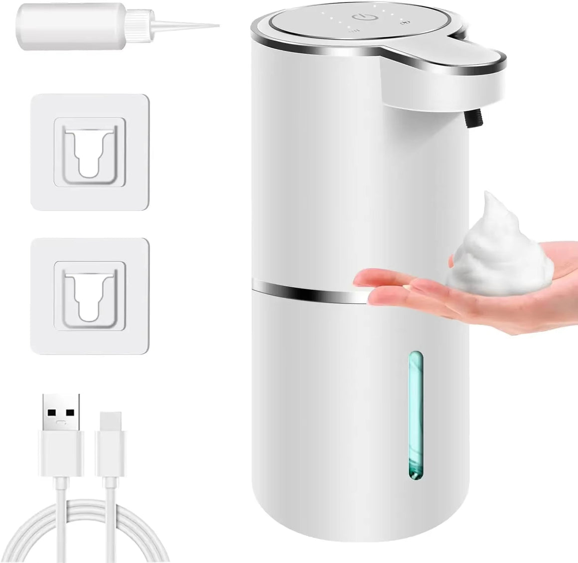 Hands Free Soap Dispenser - Touchless Luxury With 4-Level Control