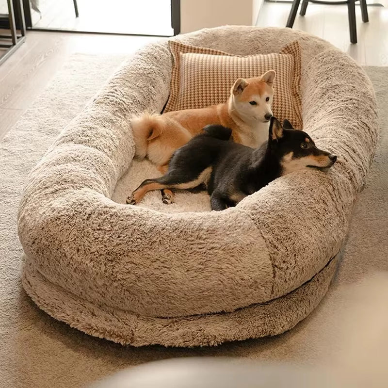 Human Sized Dog Bed - The Family Cuddle Zone for Everyone!
