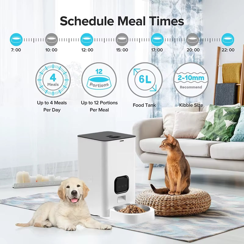 The Automatic Cat Feeder with Camera - Schedule 30 Days of Perfect Portions