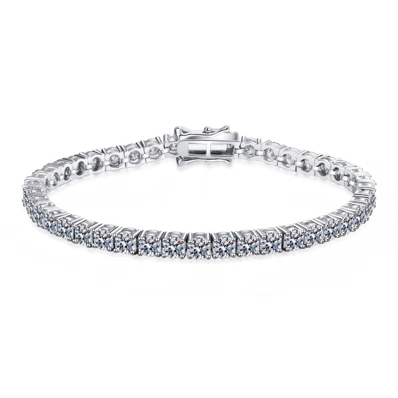 Moissanite Tennis Bracelet  - VVS Moissanite That Rivals Natural Diamonds